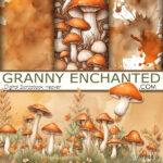 Mushroom Clipart and Backgrounds
