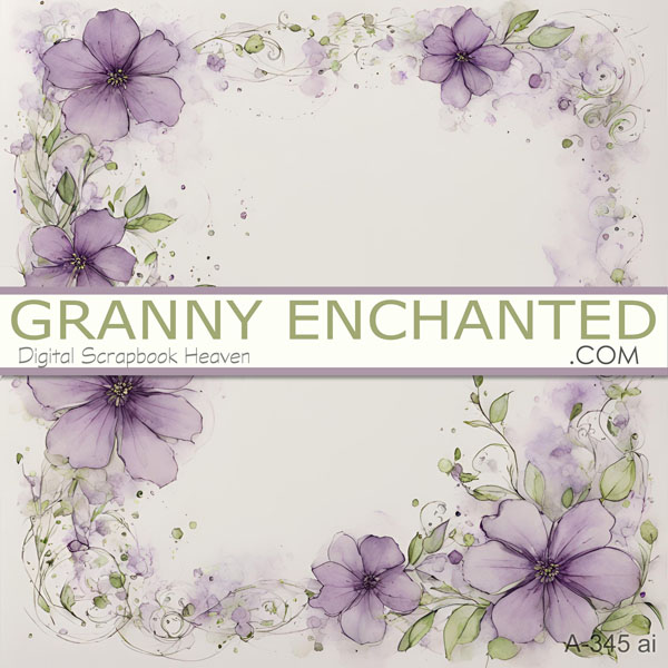 Lavender floral background for invitations in digital format